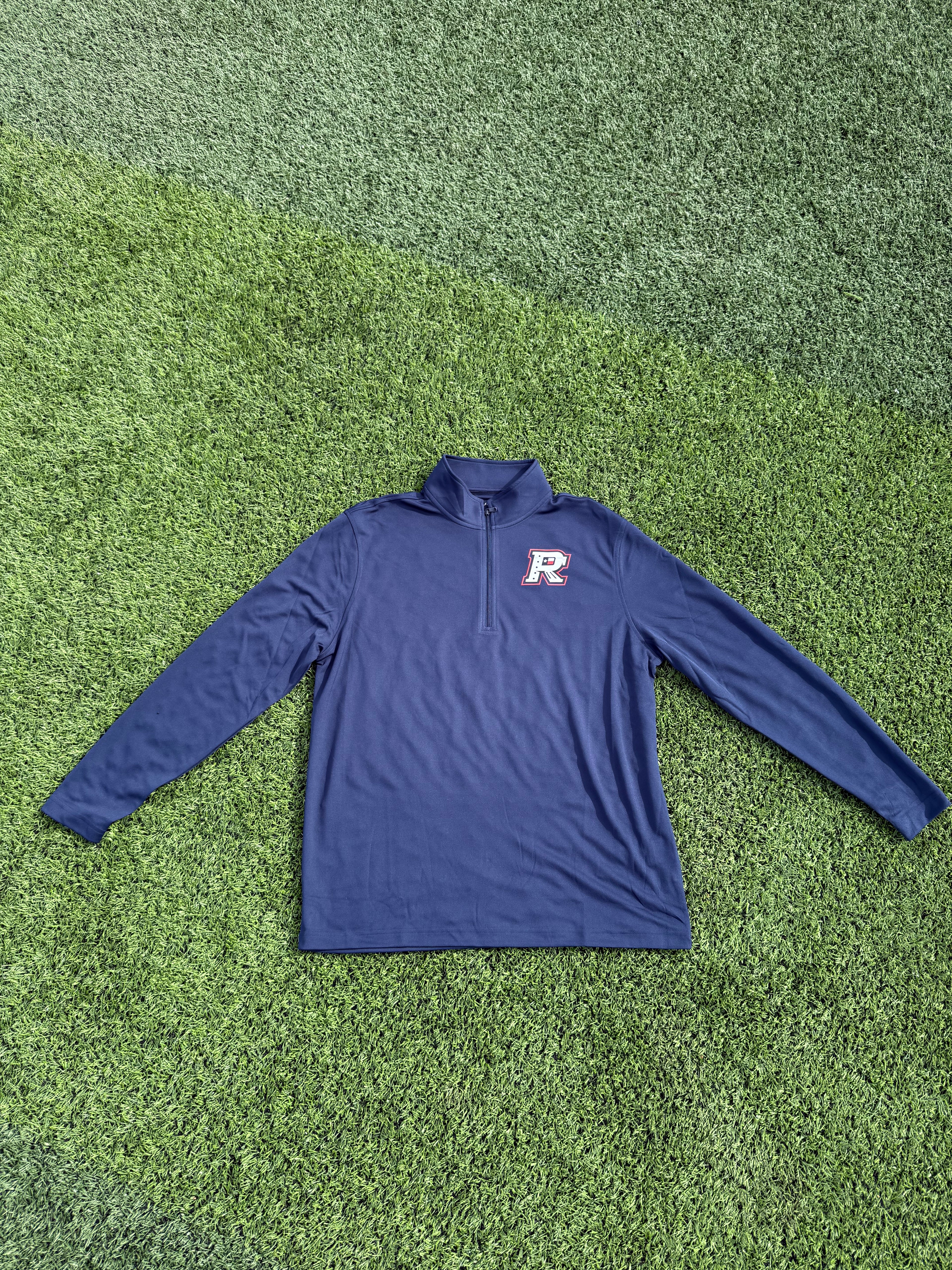 Navy Railmark 1/4 Zip