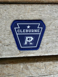 Navy Cleburne Logo Patch