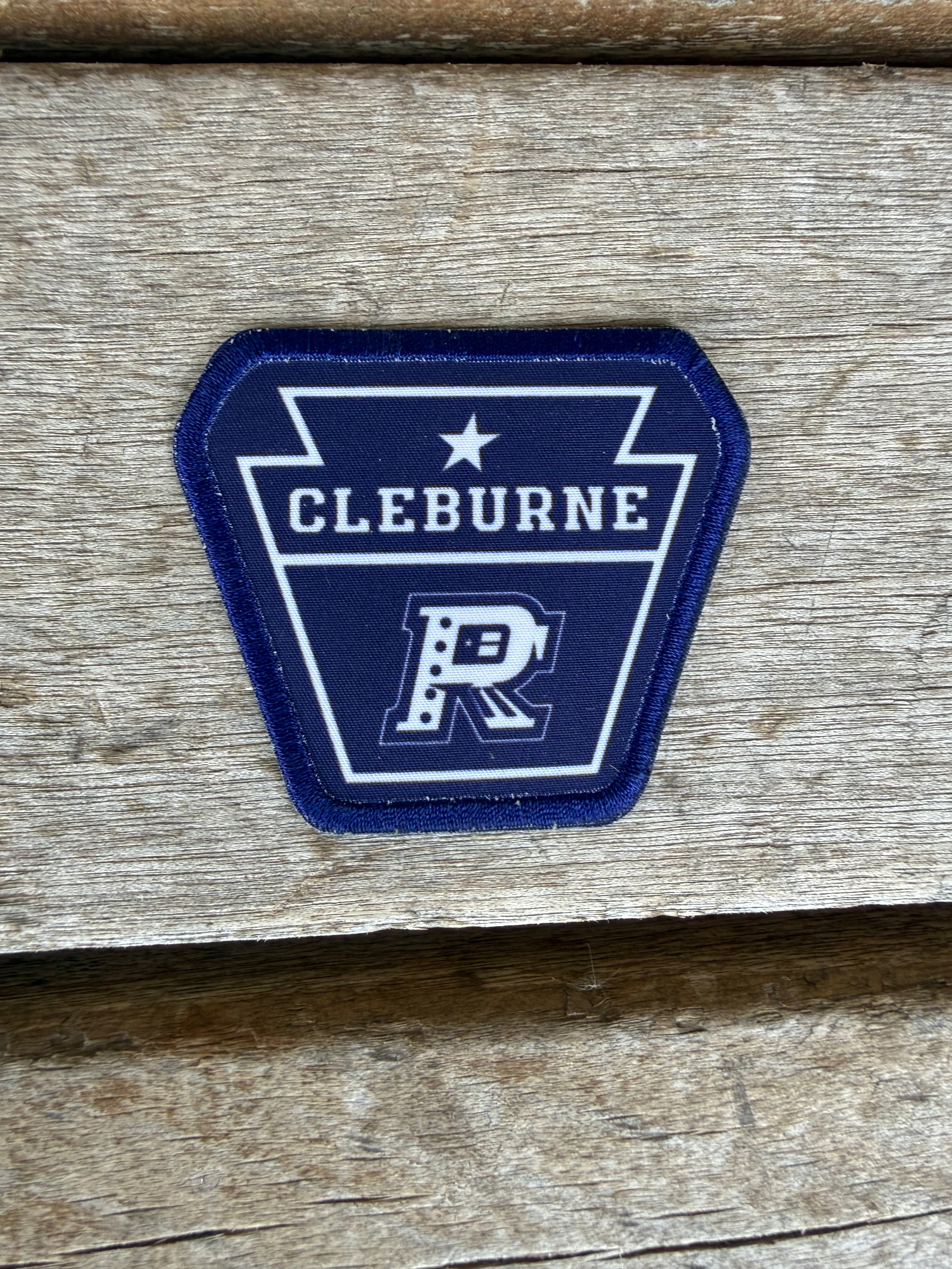 Navy Cleburne Logo Patch
