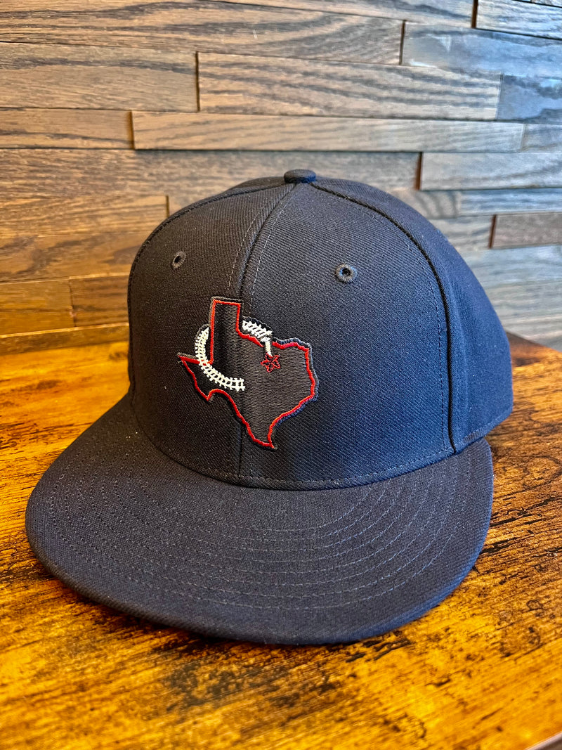 Navy Texas Logo Fitted