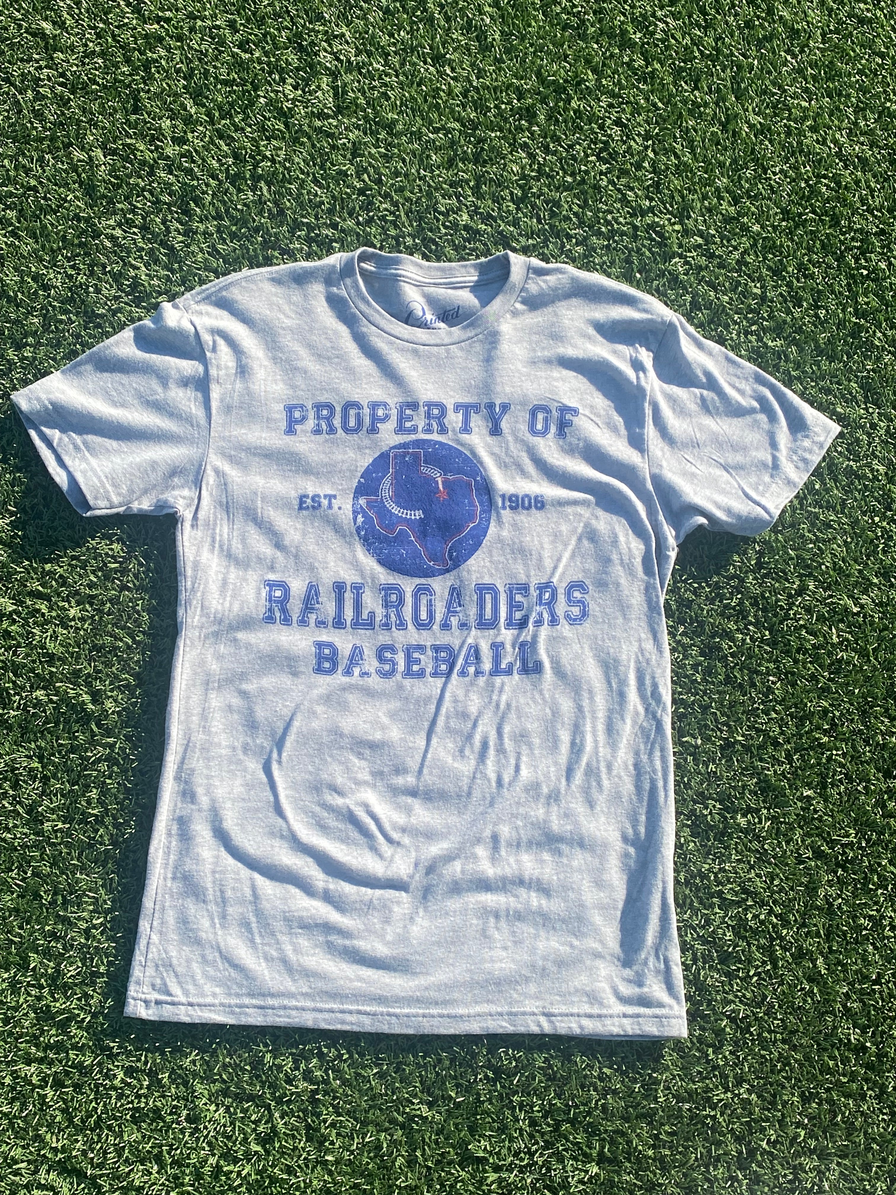 Property of Railroaders Baseball