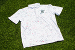 White Speckled Polo