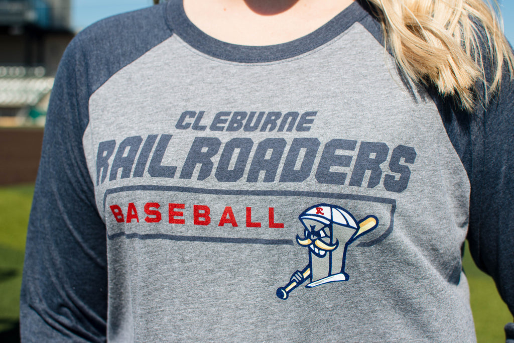 Spike Raglan 3/4 Sleeve Tee