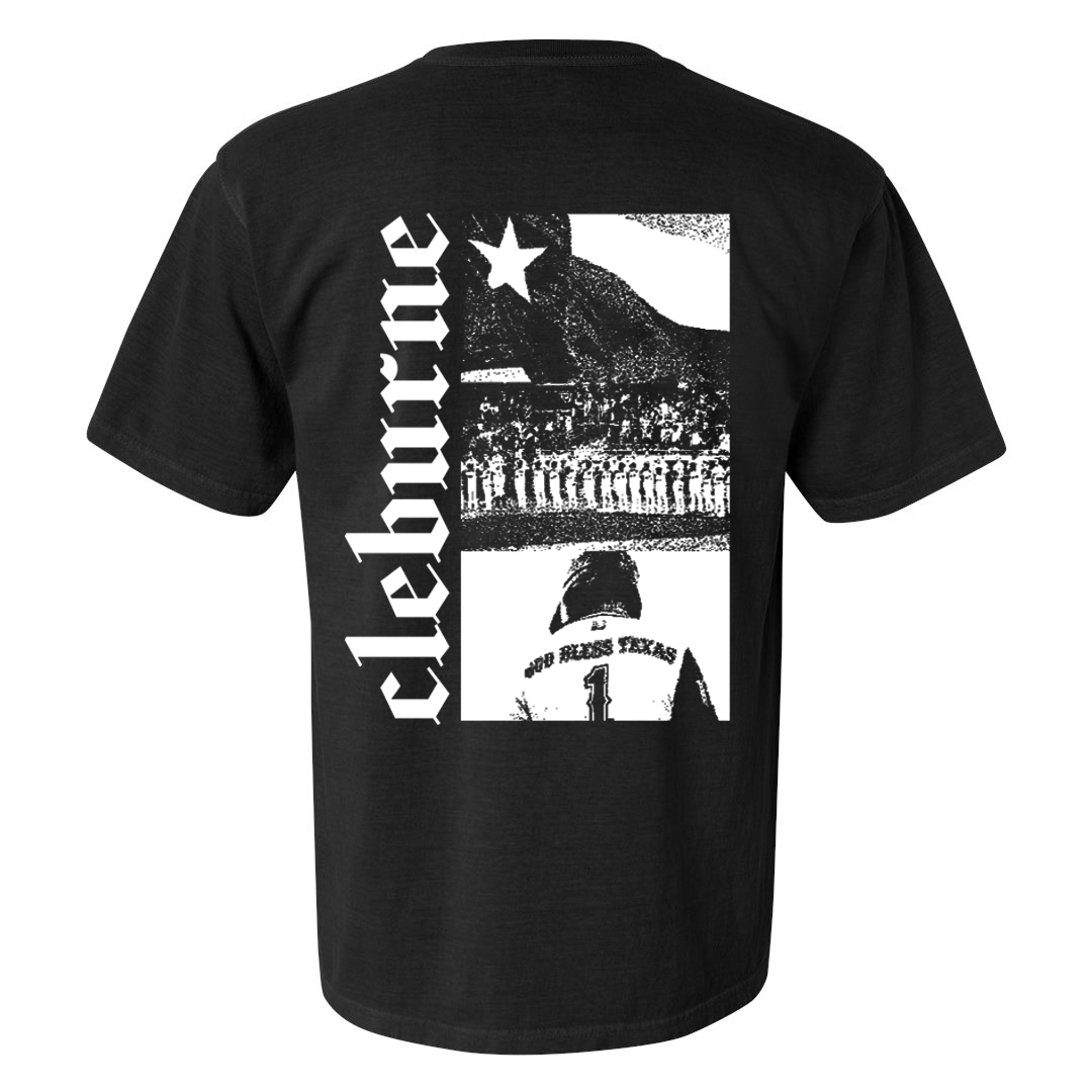 Heritage Logo Black Tee