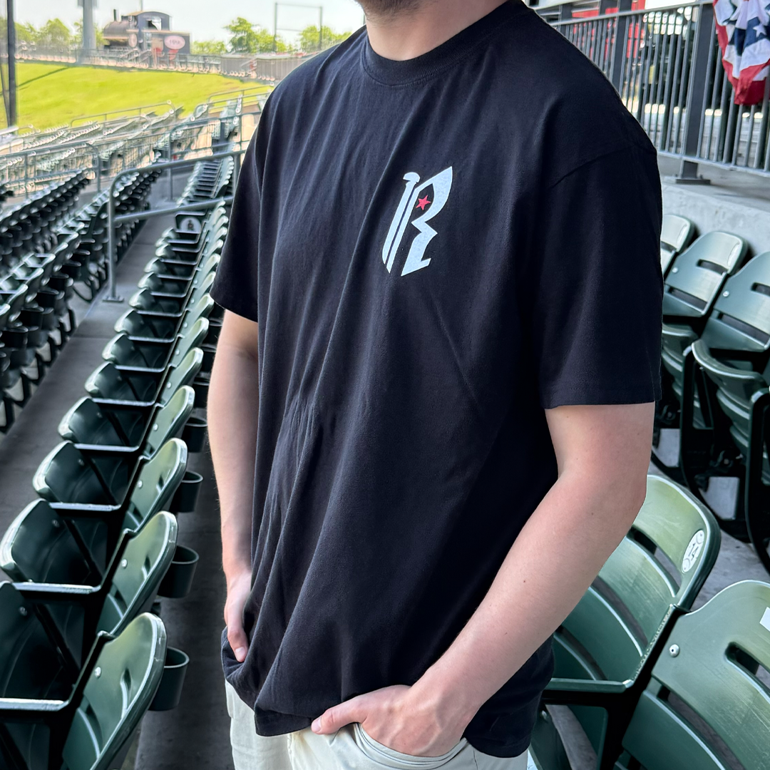 Heritage Logo Black Tee