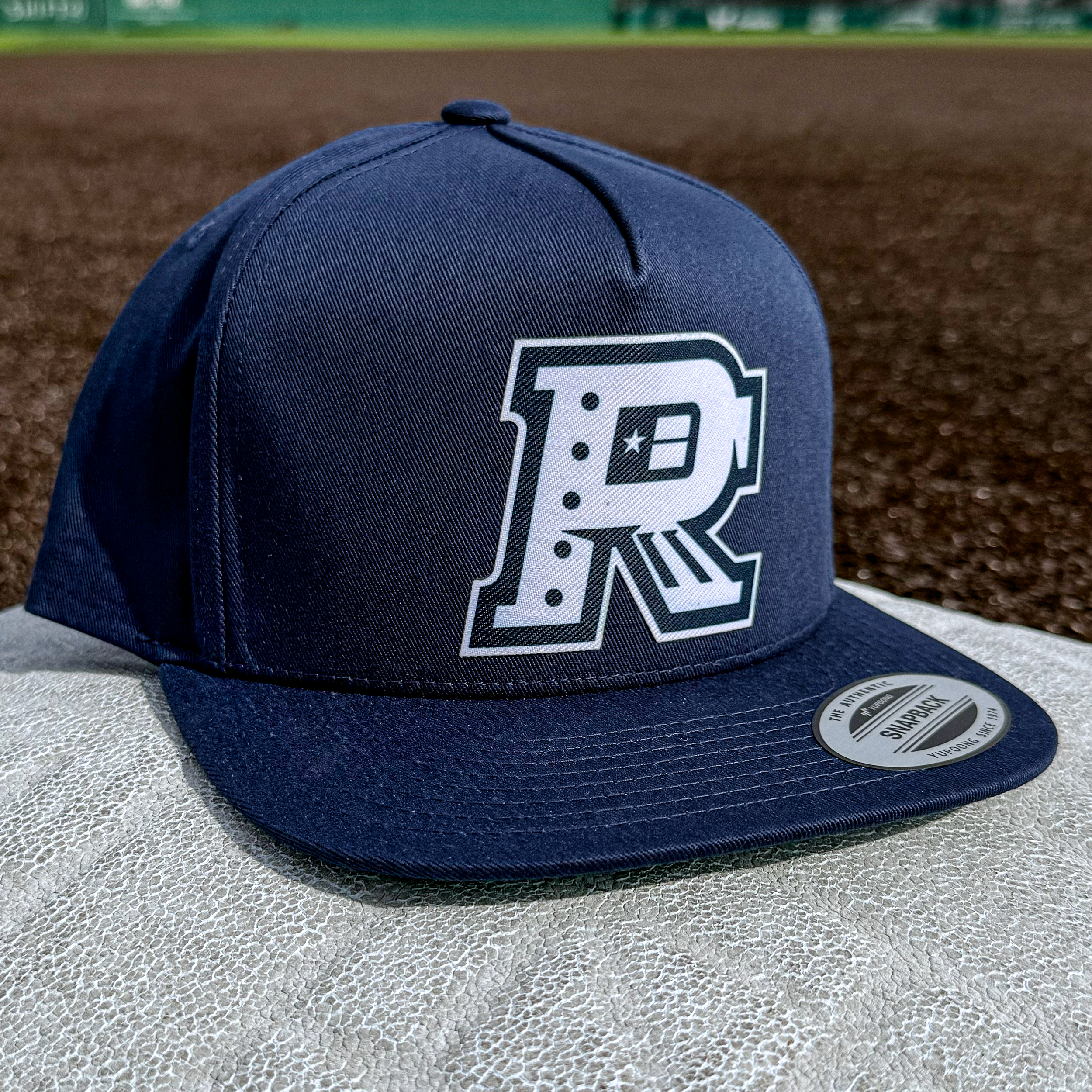 2026 Navy/White R Dad Hat