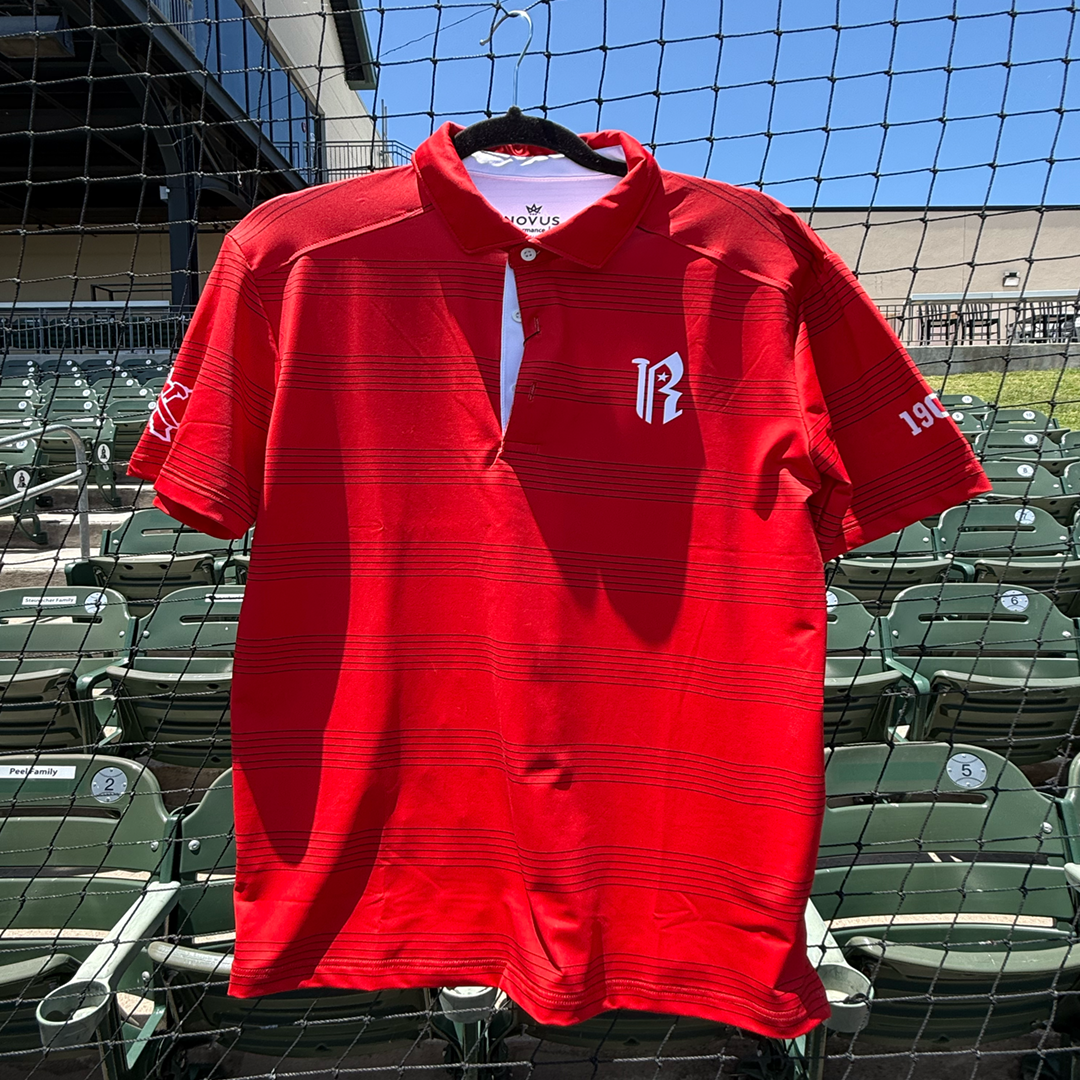 Novus Men's Heritage Red Polo