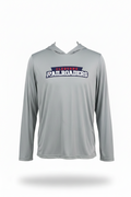 Long Sleeve Shirt Hoodie Silver