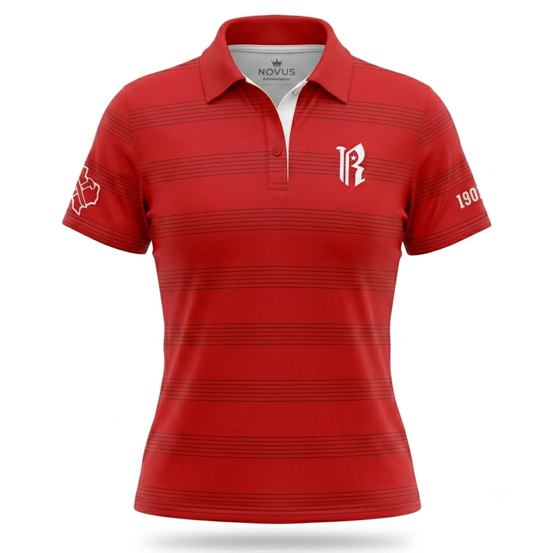 Novus Women's Heritage Red Polo