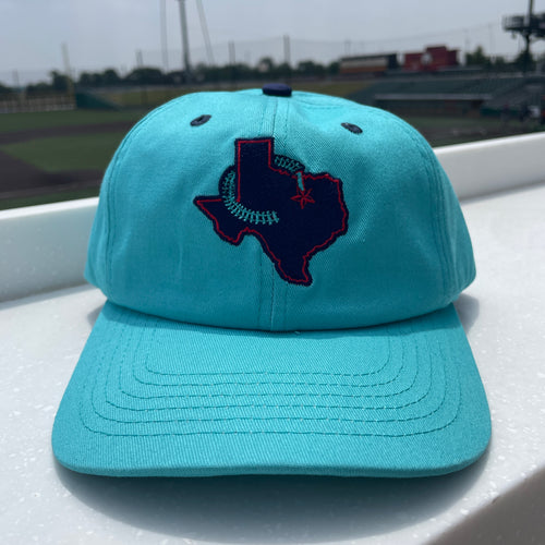 Baby Blue Texas Logo Snapback
