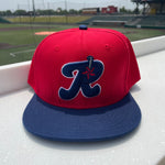 Red Katy R Fitted Hat