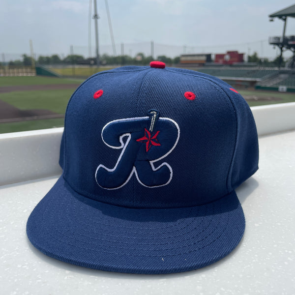 Navy Katy R Fitted Hat – Cleburne Railroaders Shop