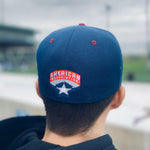 503 Sports Navy Fitted Hat